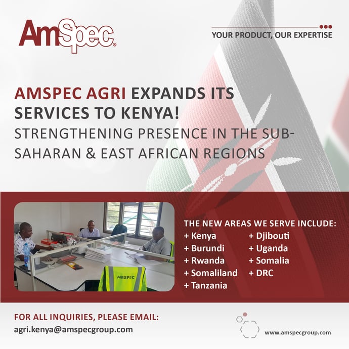 AmSpec Agri & Food expands its services to Kenya!
