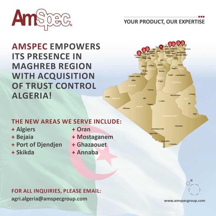 AmSpec Acquires Trust Control Algeria (Agri)