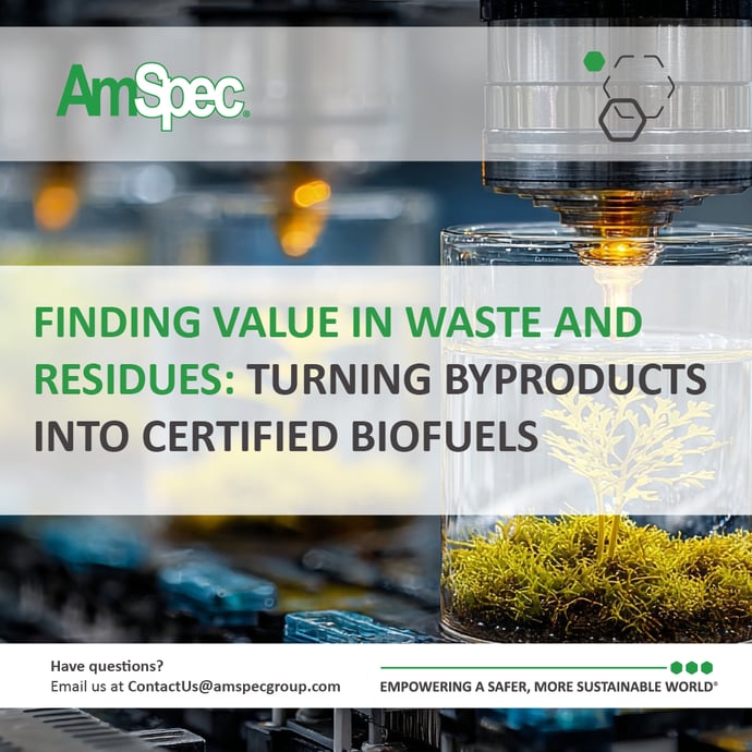 Finding Value in Waste and Residues: Turning Byproducts into Certified Biofuels