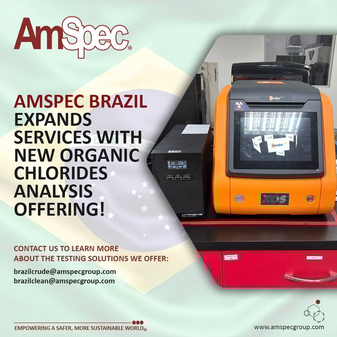 AmSpec Brazil Expands Services with New Organic Chlorides Analysis Offering