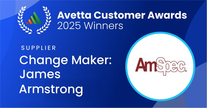 AmSpec’s James Armstrong Wins Avetta 2025 North America Customer of the Year Award