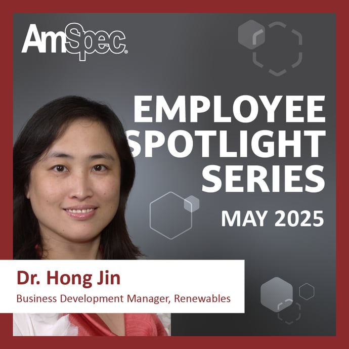 Employee Spotlight: Dr. Hong Jin, Business Development Manager, Renewables