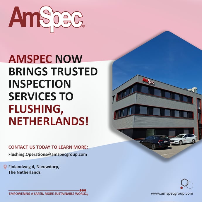 AmSpec’s Global Reach Expands: Now Offering Inspection Services in Flushing, the Netherlands