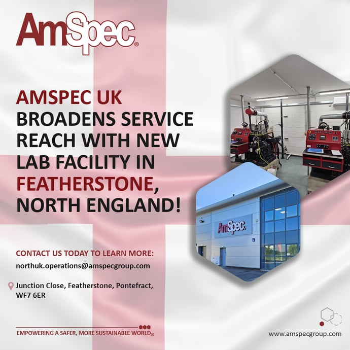 AmSpec Group Expands with New Laboratory in Featherstone, North England
