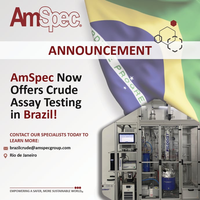 AmSpec Group Launches Crude Assay Testing at Rio de Janeiro Lab