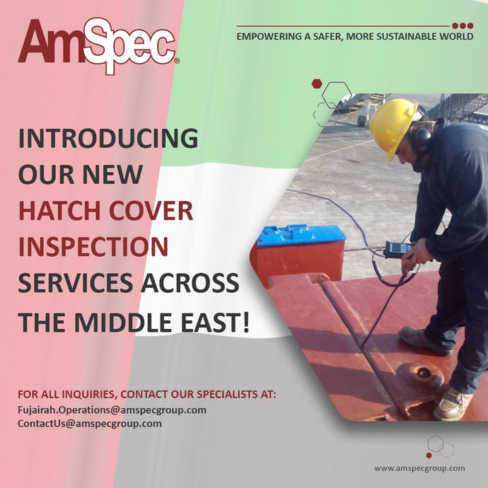 NEW HATCH INSPECTION SERVICES ACROSS THE MIDDLE EAST